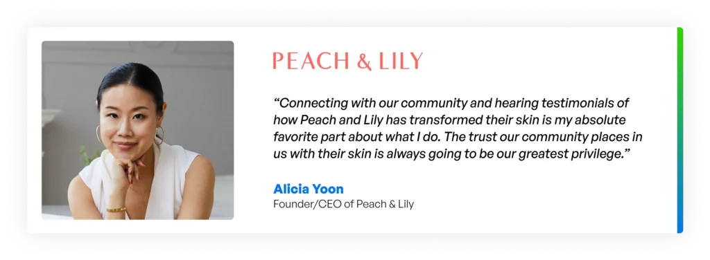 Peach & Lily